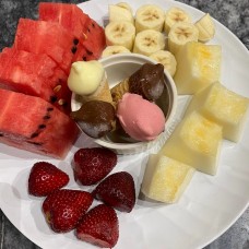 Dondurmalı Meyve Tabağı